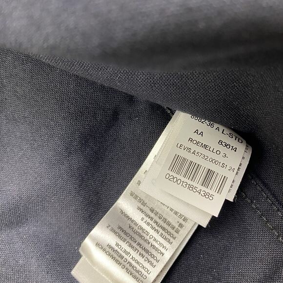 Levi's Skateboarding Garage Jacket X Roemello Ugale Eye Print L Black White NWT - Picture 12 of 14